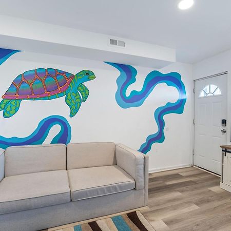 Arcade Nook & New Sea Turtle Mural- 3Br Atlantic Stadt Exterior foto